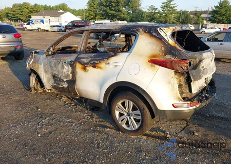 2019 Kia Sportage Lx z USA, uszkodzony, nr VIN KNDPMCAC6K7596352